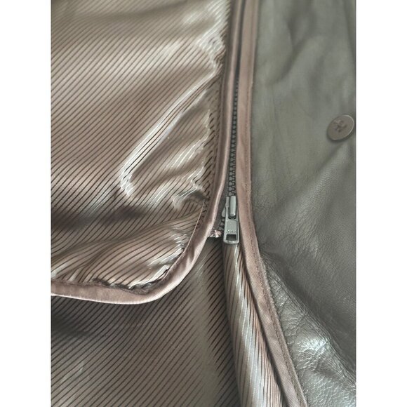 Danier Canada Thinsulate Leather Jacket With Removable Vest Warm Stylish Sz 6-8 - Picture 7 of 14